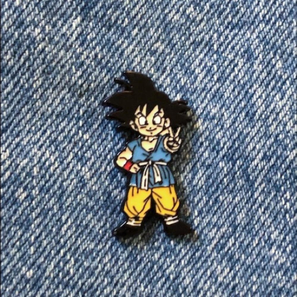 Goku Enamel Pin
